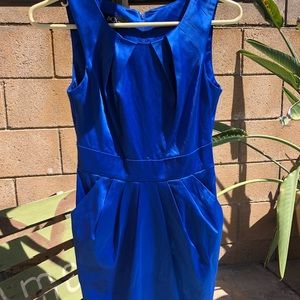 Sexy cobalt dress